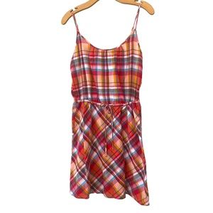Gap Plaid Mini Sundress. CL58